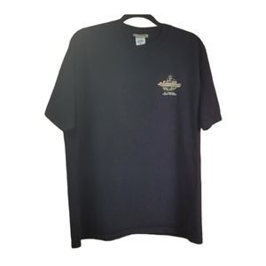 Coastal Classics Black T Shirt Pirates of Caribbean St Thomas Virgin Islands XL